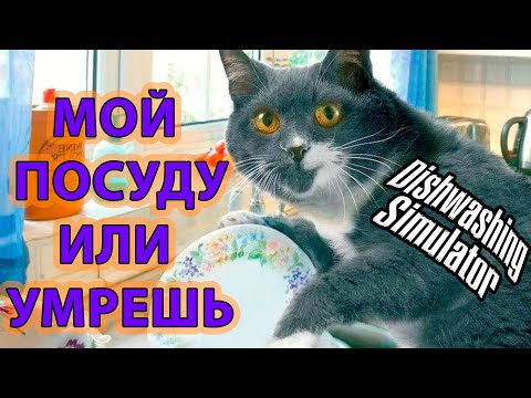 Видео: Симулятор посудомойки [Dishwashing Simulator] - Nostoro