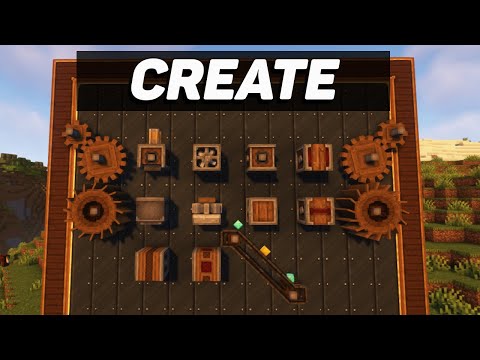 Видео: Гайд по Create 1.18.2 - 1.20.1 #1 Основы (minecraft java edition)