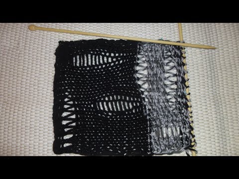 Видео: ТРЕНД - ЛАКШЕРИ РВАНЬ | Вяжем модные дырки для рваных свитеров | luxury рвань