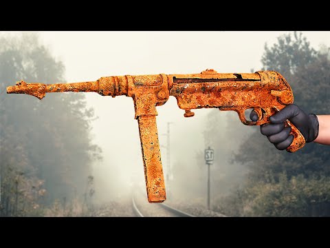 Видео: MP-40 | Реставрация старого пистолета-пулемёта