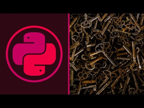 Видео: КАК ХРАНИТЬ КЛЮЧИ И ПАРОЛИ | Python 3, Питон 3