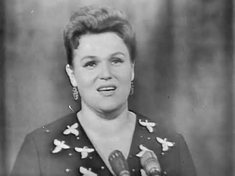 Видео: Людмила Зыкина "Рязанские мадонны" 1965 год