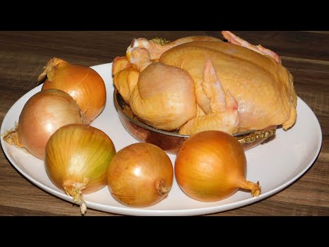 Видео: Древнее ВОСТОЧНОЕ БЛЮДО!!! Курица в Луке!!! Одним словом ВСЕ СЫТЫ И ДОВОЛЬНЫ!)))