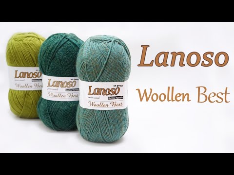 Видео: Woollen Best Lanoso. Пряжа из 100% шерсти