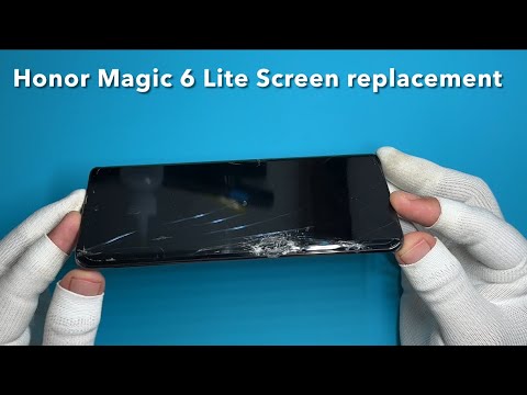 Видео: Как заменить экран и аккумулятор Honor Magic 6 Lite, сервисный партнер Honor