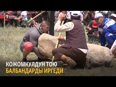 Видео: Кожомкулдун тою балбандарды иргеди