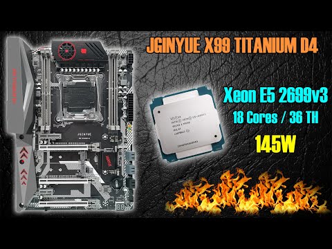 Видео: JGINYUE X99 TITANIUM D4 - первая китайская материнка для LGA2011-3 с 8 фазами питания 🔥 Лучший VRM?🔥