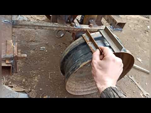 Видео: Самодельная картофелесажалка. Финал. Небольшое испытание, первые ошибки. Часть 3.