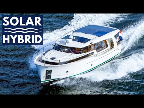 Видео: GREENLINE 40 Solar Electric Hybrid Silent Eco Yacht Tour, технический разговор и морские испытания