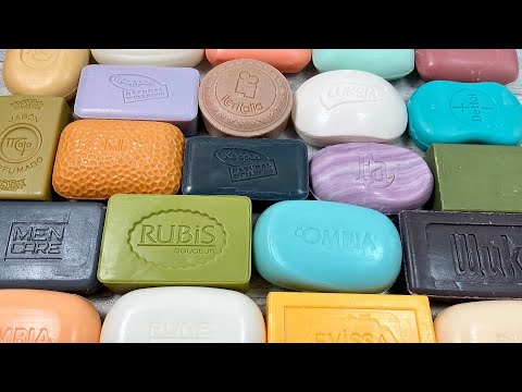 Видео: Soap cutting * ASMR soap * Soap crunch * Relaxing sounds * Резка мыла АСМР * Хруст мыла 🖤