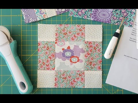 Видео: 80. "Пэчворк: шаг за шагом"/шаг 3/ урок для новичков в пэчворке/блок " Town squaer"