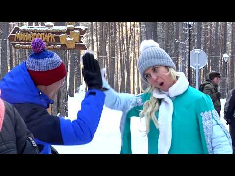 Видео: Настоящий Дед Мороз 🎅 и Снегурочка Волшебство на Новый Год