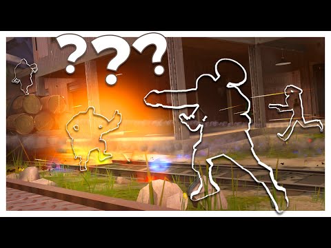 Видео: Team Fortress 2, Но Мы Сделали Всех Невидимыми...