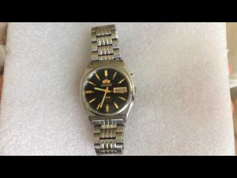 Видео: наручные Часы Orient AAA crystal 21 jewels черные