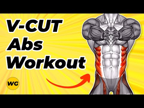 Видео: 10-минутная тренировка пресса с V-образным вырезом для накачанных косых мышц живота