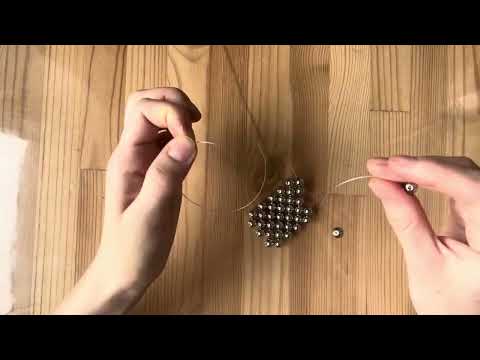 Видео: Мастер-класс брелок из бусин «Наручники».