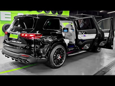 Видео: Mercedes-AMG GLS63 2025 года — комфортный и захватывающий семейный внедорожник!
