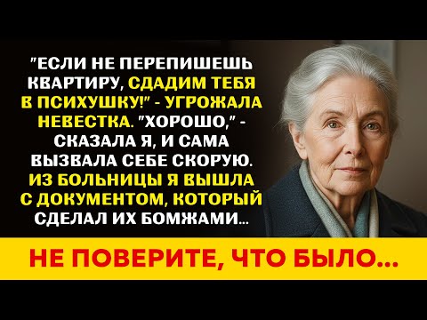 Видео: Невестка заперла меня в спальне и грозилась сдать в "психушку"... Но я оказалась хитрее!