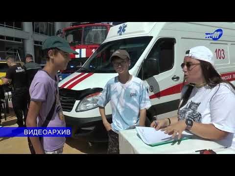 Видео: Настоящий городок безопасности развернется возле главного входа ФОЦ «Полесье-Арена»