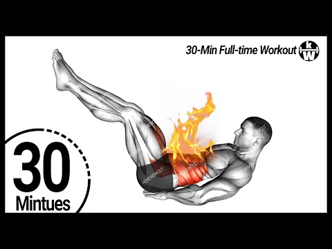 Видео: 30 минут! Мы обещаем вам 100% шестикубиковый пресс.