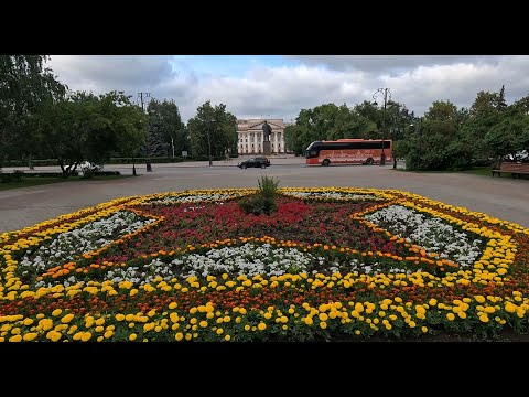 Видео: Июльская прогулка по Тюмени, по центру, по новым районам города.