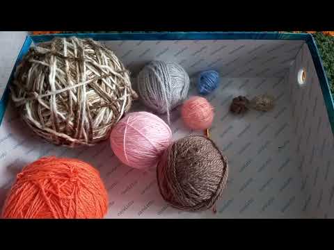 Видео: ОСТАТКИ ПРЯЖИ В ДЕЛО (АПРЕЛЬ)