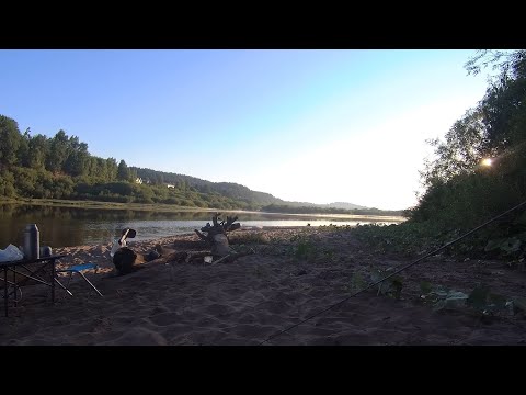 Видео: Вверх на Вятку!!! Спиннинг, донки перетяга. Костëр палатка шашлыки. Все прелести лета.