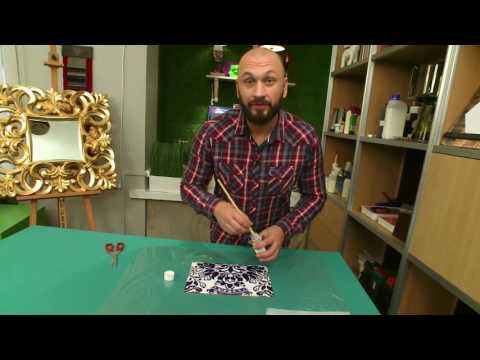 Видео: "Школа ремонта". Мастер класс Сергея Трегубова «Поднос из рамки»