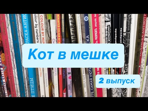 Видео: Кот в мешке/челлендж по раскраскам//2выпуск