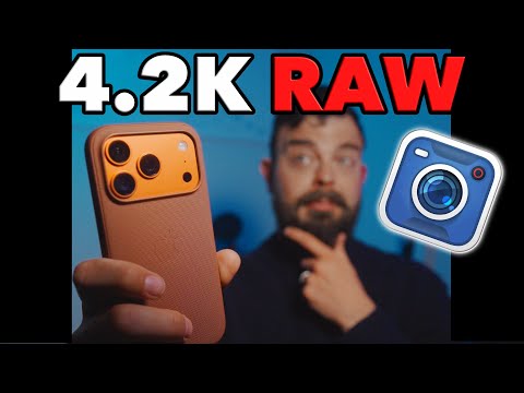Видео: Как снимать ProRes RAW 4.2K Open Gate в Blackmagic Camera на iPhone 17 Pro