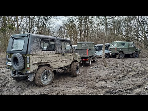 Видео: ЛуАЗи місять болото