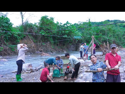 Видео: Эта новая лебёдка меняет ВСЁ! Строим каменную ферму и защищаем 300 уток