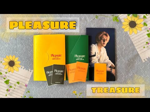 Видео: РАСПАКОВКА АЛЬБОМОВ 'PLEASURE' | TREASURE SPECIAL MINI ALBUM 'PLEASURE' | PLEASURE ALBUM UNBOXING