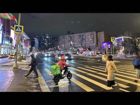 Видео: В Москве идет снег #стрим #live #Moscow #Russia