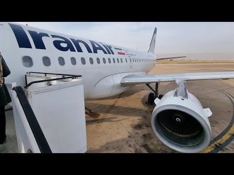 Видео: Airbus A319 а/к Iran Air | Рейс Шираз — Тегеран