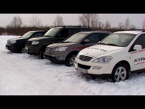 Видео: SsangYong против УАЗ Патриот