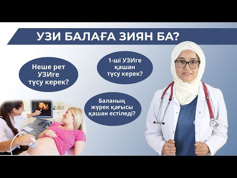 Видео: Узи балаға зиян ба?/Жүкті әйел неше рет узиге түсуі керек?