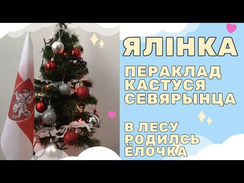 Видео: Ялінка (В лесу родилась ёлочка) cover. Пераклад Кастуся Севярынца