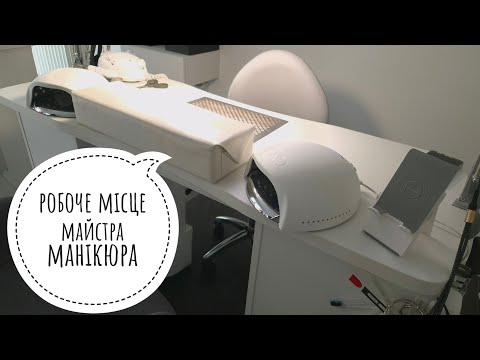 Видео: Робоче місце майстра манікюру. Як я все організувала.