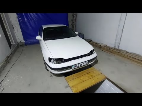 Видео: Toyota Carina 1993год  2.0  борьба с проводами , распределить зажигания,  плавающие обороты .