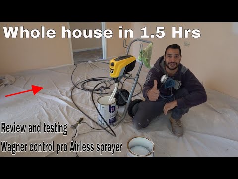 Видео: Краскораспылитель Wagner - Обзор и тестирование 350M