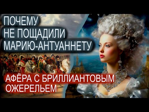 Видео: ПОЧЕМУ не пощадили МАРИЮ - АНТУАНЕТТУ или афера с ожерельем