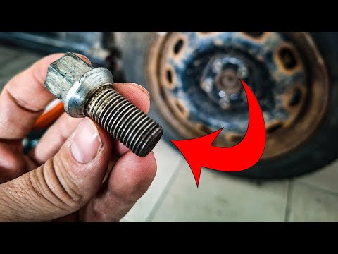 Видео: СТЫДНО НЕ ЗНАТЬ - Почему НЕЛЬЗЯ смазывать колёсные болты, гайки и шпильки ступиц
