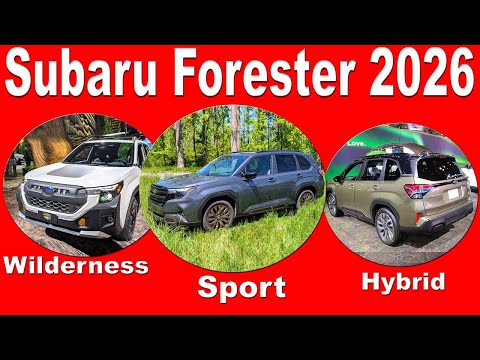 Видео: SUBARU FORESTER 2026 - Вся НОВАЯ Линейка СУБАРУ ФОРЕСТЕР | WILDERNESS | HYBRID | Подробно!