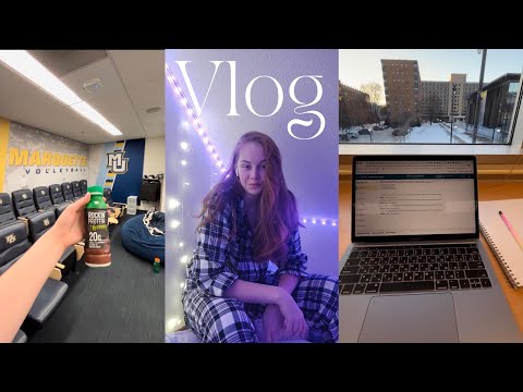 Видео: Vlog | День из жизни студента в Америке | Учеба, волейбол и как всё устроено