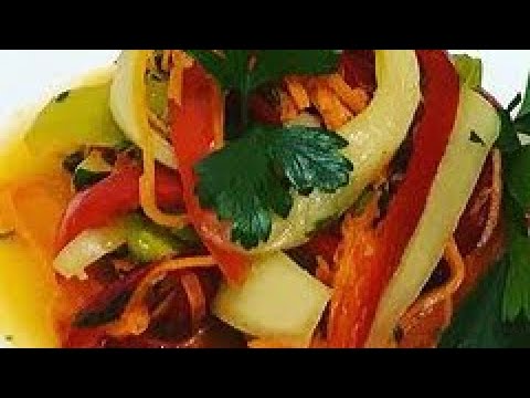 Видео: Маринованный перец по корейски на зиму. Невероятно вкусный и легкий в приготовлении.