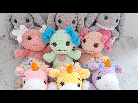 Видео: Мои вязаные игрушки. Готовлюсь к ярмарке. 28.03.2924г.