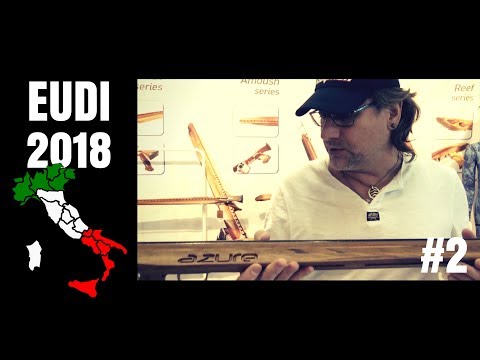 Видео: EUDI 2018. Греческие ружья, дикий камуфляж, ласты, маски с диоптриями