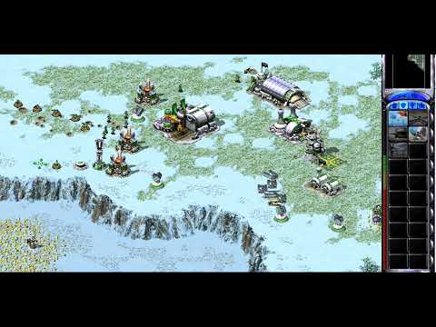 Видео: Red Alert 2  - бой Америки против четырёх жёстких Франций