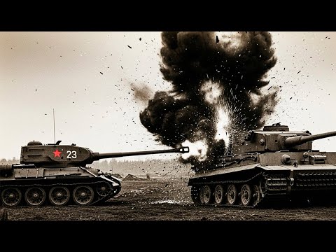 Видео: Т-34 Как «Безумная Стратегия Заднего Хода» одного танкиста уничтожила два танка «Тигр»
